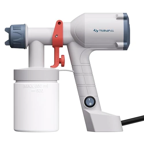 Oferta limitada: Tilswall Pistola Pintura Eléctrica Dreamer400 con Cable Depósito 600ml de 59.99 € a 59.99 € (ahorro 0.00%)