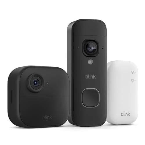 Offerta a tempo: Nuova videocamera Blink (Outdoor 4) + Blink Videocitofono 2K+ a pile (ultimo modello)| Sistema a 1 telecamera con Sync Module Core incluso | IP65 - 73% da 149.98 € a 39.99 €