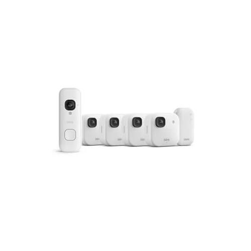 Offerta a tempo: Videocamera esterna 2K+ Blink con Videocitofono 2K+ Blink (ultimo modello), Bianco, Modulo di sincronizzazione di base incluso - 18% da 379.98 € a 309.99 €