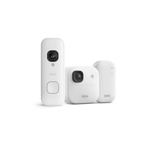Offerta a tempo: Videocamera esterna 2K+ Blink (ultimo modello) + Blink Videocitofono 2K+ a pile (ultimo modello) — Sistema da 1 videocamera, bianco - 79% da 169.98 € a 34.99 €