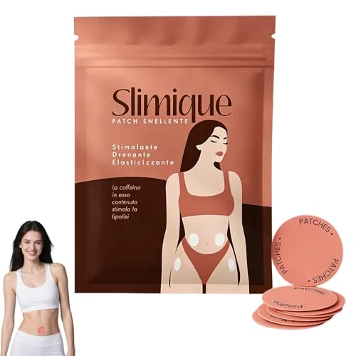 Offerta a tempo: Slimique Cerotti Dimagranti Patch, 30 Pezzi Cerotti Slimique Dimagranti, Ingredienti Naturali, per Addome, Gambe e Braccia (1 Scatole) - 43% da 39.99 € a 22.99 €
