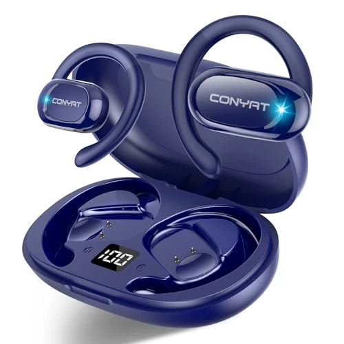 Offerta a tempo: AI Cuffie Traduzione, Bluetooth 5.4 Auricolari traduttori in Tempo reale con 164 Lingue, 58 Ore Open-Ear Cuffie Traduttore Simultaneo Vocale con 7 Modalità per Viaggi, Studio, Affari, Blu - 71% da 129.99 € a 37.99 €