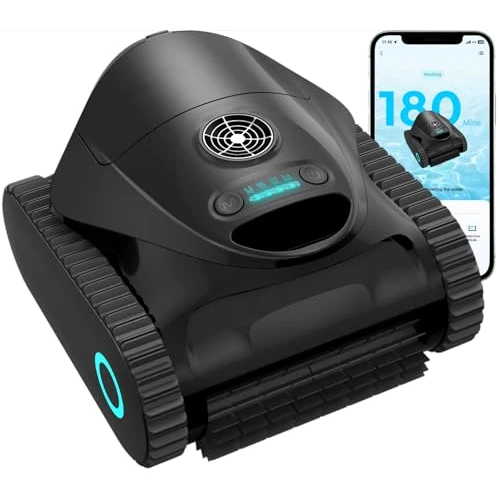 Offre limitée : (2026 Neu) BRINBO C1 Robot Piscine Fond et Parois,Double Filtration de 449.99 € à 449.99 € (0.00% de remise)