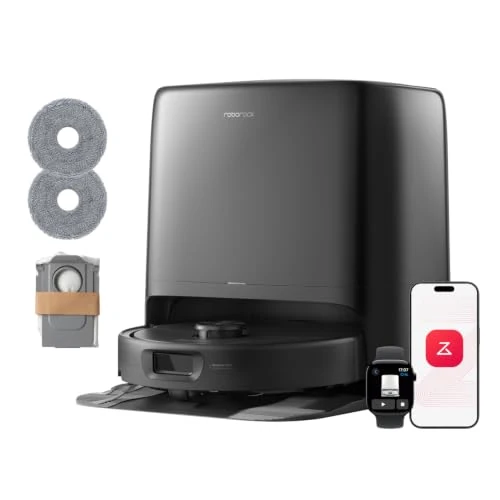 Offerta a tempo: roborock Qrevo 2 Pro Set Robot Aspirapolvere Lavapavimenti 25.000Pa, Nero - 29% da 699.99 € a 499.99 €
