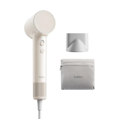 Zeitlich begrenztes Angebot: Laifen Air Haartrockner, ultra-leichter Föhn 280 g mit 200 Millionen Negativ-Ionen, schnelles Trocknen in 3 Min., 60 dB flüsterleise mit Kindermodus & Glättungsdüse, ideal für Reisen (Milchtee-Beige) von 74.99 € auf 74.99 € (0
