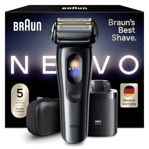 Zeitlich begrenztes Angebot: Braun NEVO Rasierer Herren Elektrisch, NEVO15115C, Schwarz von 809.99 € auf 809.99 € (0.00% Rabatt)
