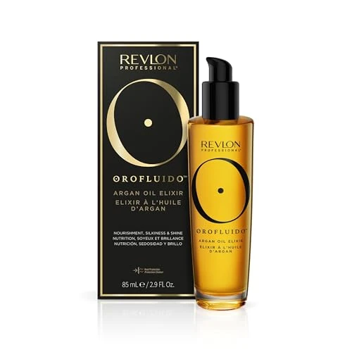 Limited-time offer: REVLON PROFESSIONAL OROFLUIDO ARGAN OIL ELIXIR for Women, Argan Oil Hair Elixir, Nourishing Argan Oil Elixir, Vegan Argan Oil Elixir, 85ml from 15.50 £ to 15.50 £ (save 0.00%)