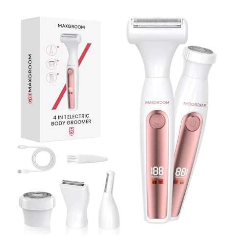 Zeitlich begrenztes Angebot: MAXGROOM 4-in-1 Körperhaartrimmer Bikini Trimmer von 49.99 € auf 49.99 € (0.00% Rabatt)