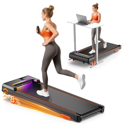 Offre limitée : GIDGIMO Tapis de Course Électrique 3 en 1 avec Inclinaison de 8%, Walking Pad de Bureau 1-8 km/h, Moteur Silencieux 500 W, Écran LED, Télécommande, Charge Maximale 135 kg, Maison et Bureau de 199.99 € à 199.99 € (0.00% de remise)