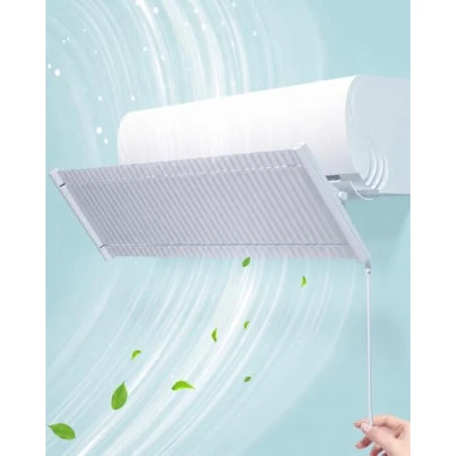 Offre limitée : chochoyah Déflecteur d'air pour climatiseur réglable, lames en alliage d'aluminium 90 cm, anti-soufflage direct, pour la maison, le bureau, la chambre de 26.99 € à 26.99 € (0.00% de remise)