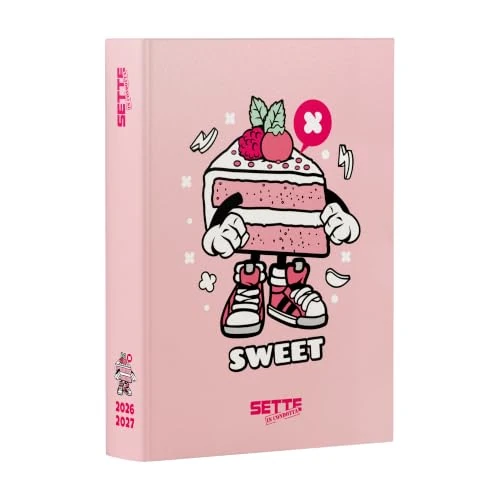 Offerta a tempo: ScuolaZoo Diario 7inCondotta 2026/2027, Agenda per Veri Ribelli, Sweet - 47% da 14.99 € a 7.99 €