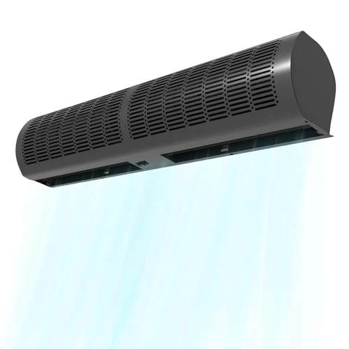 Offerta a tempo: Barriera d'Aria, Cortina d'Aria Commerciale a Parete, Alta Velocità a 2 Velocità, Basso Rumore, Risparmio Energetico, per Ingresso, Negozio e Ristorante - 0.00% da 488.99 € a 488.99 €