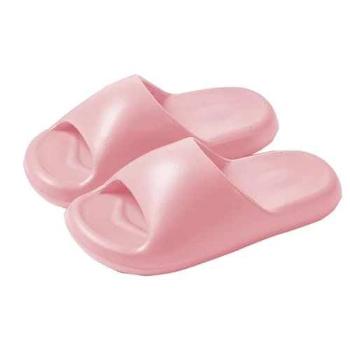 Offerta a tempo: Generico Ciabatte Donna Estive - Home Bathroom Shower Slipper for Couple Soft Sole Slip Cool Slipper for Men and Women Sanitarie Donna Gomma Ciabatte Mare Piscina Ortopediche - 0.00% da 16.90 € a 16.90 €
