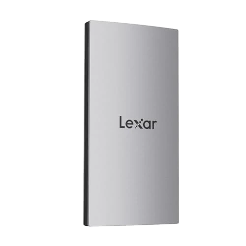 Offerta a tempo: Lexar ES3 512GB SSD Esterno, SSD Portatile USB 3.2 Gen2, PSSD, Velocità di Lettura fino a 1050 MB/s e Scrittura fino a 1000 MB/s, Compatibile con iPhone 17, Mac, PS5, Xbox - 5% da 119.99 € a 113.99 €