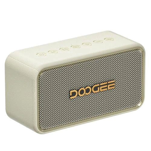 Offerta a tempo: DOOGEEEco Field Rush Cassa Musica, Altoparlante Portatile Con Microfono, Suono Potente, Batteria A Lunga Autonomia, Resistente, Ideale Per Giardino, Campeggio E Uso Domestico - Beige - 35% da 199.99 € a 129.99 €