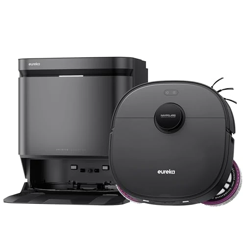 Offerta a tempo: Eureka J15 Evo Ultra Gen2, Robot Aspirapolvere e Lavapavimenti, Stazione di Pulizia Automatica, 22000Pa, Mocio Estensibile Angoli, Tappeti/Pavimenti, Spazzola Anti-Groviglio, per Peli Animali e Casa - 5% da 399.99 € a 379.99 €