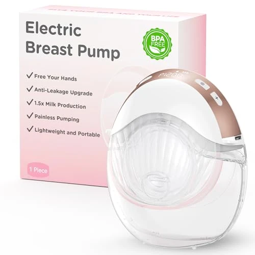 Offerta a tempo: Haokoo Tiralatte Elettrico Indossabile, Portatile, Mani Libere - 40% da 66.65 € a 39.99 €