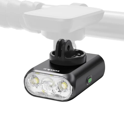 Oferta limitada: TOWILD BL900 Faro de Bicicleta Ultra Delgado, Luz de Bicicleta 900 Lúmenes con Haz Alto y Bajo, Impermeable IPX6 Recargable USB-C, Encendido/Apagado Automático, Compatible con Soporte Garmin de 49.99 € a 49.99 € (ahorro 0.00%)