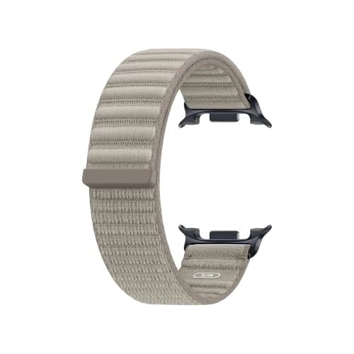 Zeitlich begrenztes Angebot: Samsung Fabric Band (S/M) ET-SVL32 für die Galaxy Watch9, Mocha von 49.90 € auf 28.49 € (43% Rabatt)