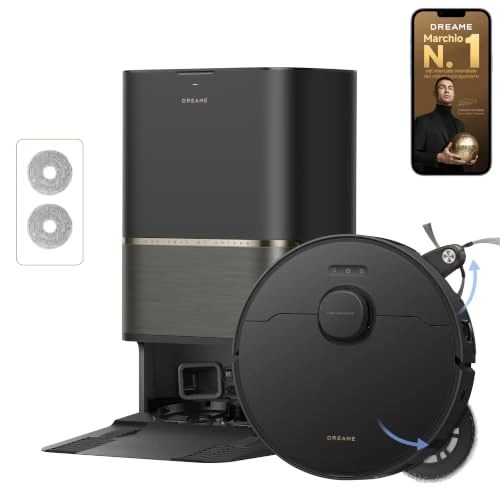 Oferta limitada: dreame L50s Pro Ultra-A Robot Aspirador y Friegasuelos, 100 Días de Vaciado Automático, Mopas con Autolimpieza a Alta Temperatura, 30.000 Pa de Succión, Limpia a Fondo Esquinas y Bordes. de 749.00 € a 570.00 € (ahorro 24%)