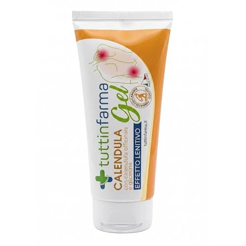 Offerta a tempo: Tuttinfarma - Gel alla Calendula Officinale e Glicerina - Crema Lenitiva e Idratante per Irritazioni, Arrossamenti e Scottature - Assorbimento Rapido, Dermatologicamente Testato, Made in Italy - 0.00% da 14.99 € a 14.99 €