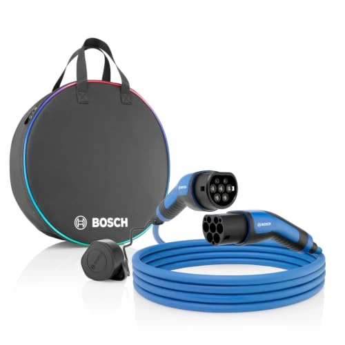 Oferta limitada: Bosch Cable de Carga EV - 11 kW, 5 Metros, trifásico, 20 A de 145.00 € a 123.25 € (ahorro 15%)