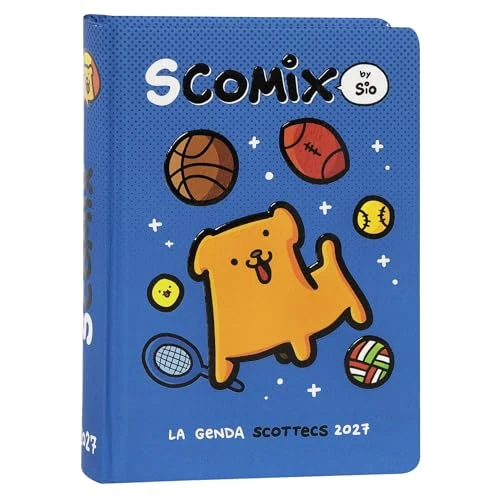 Offre limitée : COMIX Scomix by Sio Agenda journalier 16 mois, agenda 2026-2027 pour école primaire et moyenne, avec couverture rigide et colorée, 512 pages colorées, pour enfants et adolescents, 12 x 16,5 cm de 21.53 € à 21.53 € (0.00% de remise)