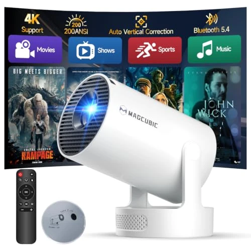 Zeitlich begrenztes Angebot: Magcubic Mini Beamer 4K HY300pro+,2026 Integrierte APP, WiFi 6 BT 5.4 von 99.99 € auf 69.99 € (30% Rabatt)