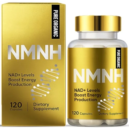 Offerta a tempo: NMNH 1000mg per Dose, Aumenta i Livelli di NAD+, Integratore di NAD+ per Energia, Concentrazione Mentale e Antinvecchiamento, 120 Capsule, Supporta un Invecchiamento Sano - 20% da 17.26 € a 13.81 €