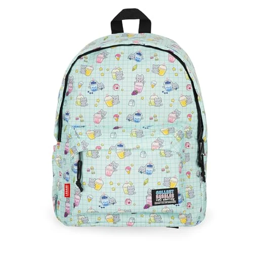 Offerta a tempo: Legami - Zaino Per Scuola My Backpack, Cartella Scuola Foderata, Regolabile, Chiusura a Zip, Scomparto Interno per Laptop e Tablet, Tasca Laterale, Utilizzabile per viaggiare, 30 x 40 x 18 cm - 17% da 36.00 € a 29.95 €