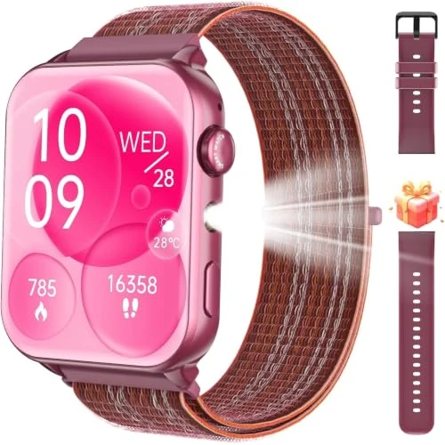 Offerta a tempo: Smartwatch Donna, Orologio Smartwatch con Torcia,Notifiche,Contapassi,Sonno - 74% da 99.99 € a 25.99 €