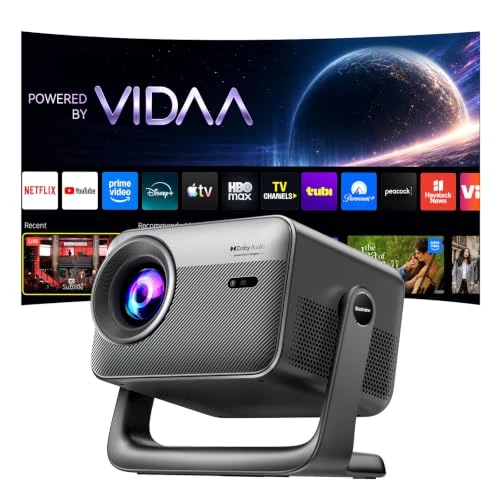Offerta a tempo: Blackview Proiettore 4K 2026, 1000 ANSI Lumens con Sistema Vidaa Smart TV - 25% da 569.99 € a 429.99 €