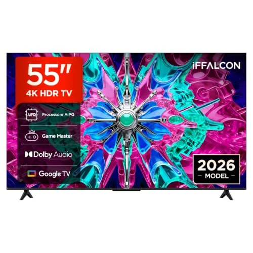Offerta a tempo: iFFALCON 55U65A – Smart TV 4K HDR Direct LED da 55", Google TV - 0.00% da 279.35 € a 279.35 €