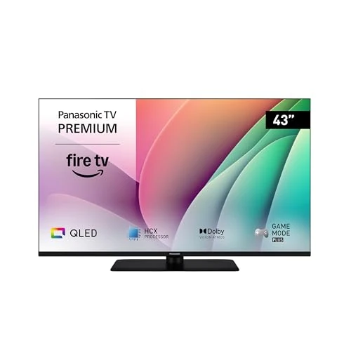 Zeitlich begrenztes Angebot: Panasonic Premium TV-43W80AEZC, 43 Zoll Fernseher QLED 4K Ultra HD Fire TV von 499.00 € auf 349.00 € (30% Rabatt)