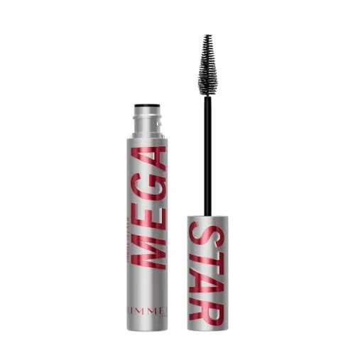 Offerta a tempo: Rimmel London Thrill Seeker Mega Star Mascara, Star Struck, Topper per ciglia, Finish brillante, Riflessi dorati e argentati, Lunga tenuta, Formula vegana, 10ml - 46% da 16.50 € a 8.99 €