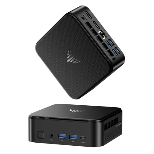 Offerta a tempo: NiPoGi E3B Mini PC di ΑΜD Ryzen 5 7530U (Max 4.5GHz, 6C/12T, migliore di 7430U/5500U/5650U/5675U), 16GB RAM/512GB SSD, WiFi 6/BT 5.2/4K@60Hz Triplo Display(HDMI 2.0+DP 1.4+Type-C) - 35% da 699.00 € a 455.99 €
