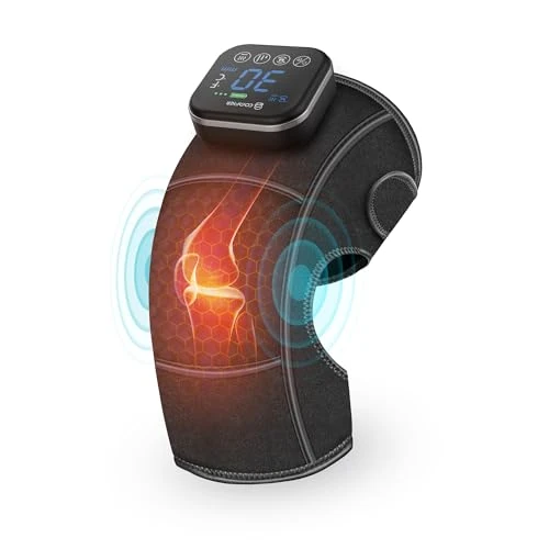 Oferta limitada: COMFIER Masajeador de Rodillas Inalámbrico, Rodillera con Función de Masaje, Calor y Vibración con Grafeno, 5 Modos y 3 Niveles de Intensidad, Rodillera Térmica, Regalo para Mamá y Papá de 48.99 € a 48.99 € (ahorro 0.00%)