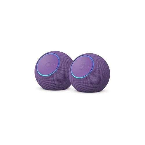 Offerta a tempo: Amazon Echo Dot Max (ultimo modello) - Altoparlante Alexa con audio avvolgente, Hub Casa Intelligente integrato, Ametista, con Accesso Anticipato ad Alexa+ (Confezione da 2) - 41% da 219.98 € a 128.98 €