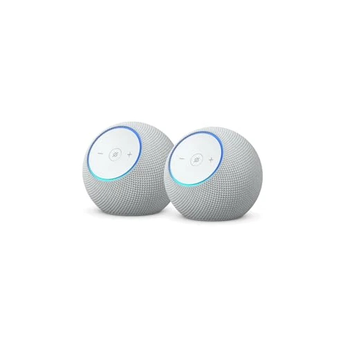Offerta a tempo: Amazon Echo Dot Max (ultimo modello) - Altoparlante Alexa con audio avvolgente, Hub Casa Intelligente integrato, Bianco ghiaccio, con Accesso Anticipato ad Alexa+ (Confezione da 2) - 41% da 219.98 € a 128.98 €
