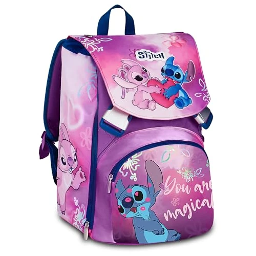 Offerta a tempo: Seven Stitch Zaino Estensibile, Volume Regolabile, Doppio Scomparto, Tasca Porta Borraccia, Scuola e Tempo Libero, Bambine e Ragazze, viola - 34% da 64.90 € a 42.98 €