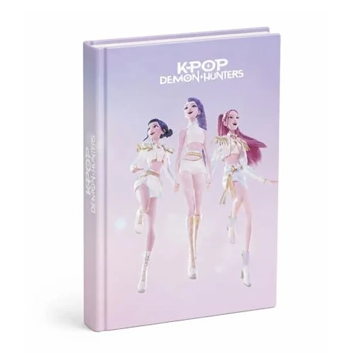 Oferta limitada: VARZI K-Pop Demon Hunters - Cuaderno de tapa dura con tapa dura, color lila pastel – Cuaderno coleccionable con las HUNTR/X – Regalo para fans del K-Pop, niñas y adolescentes de 14.00 € a 14.00 € (ahorro 0.00%)