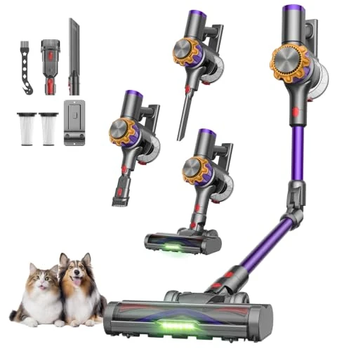Offerta a tempo: DyMona V18Pro Aspirapolvere Senza Fili con Tubo Pieghevole, 50kPa/450W - 42% da 199.99 € a 115.30 €