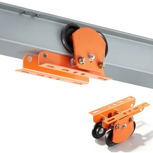 Zeitlich begrenztes Angebot: VEVOR Laufkatze mit 998 kg Tragkraft, Manuelles Rollfahrwerk mit Doppelrädern & 68-110 mm Flanschbreite, Handfahrwerk aus Kohlenstoffstahl für I-Träger, Krankatze für PA600 PA700 PA800 PA900 PA1000 von 43.90 € auf 37.99 € (13%