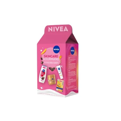 Offerta a tempo: NIVEA Gourmand Set Regalo Skincare da 4 Prodotti - 0.00% da 17.99 € a 17.99 €