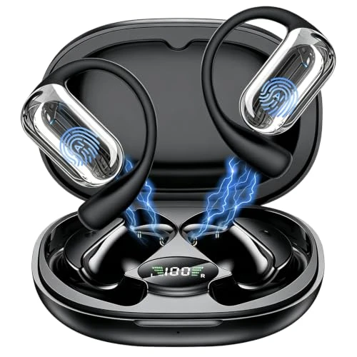 Offerta a tempo: AI Cuffie Traduzione Simultanea In Tempo Reale - Auricolari Bluetooth Traduttori 6.1, 80 ore con ENC Traduttore Vocale Istantaneo Multilingue in 198,Cuffie Traduzione Adatto per affari, viaggi,Studio - 78% da 179.99 € a 39.99 €