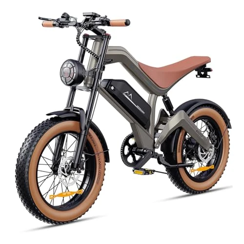 Offerta a tempo: Lamtier M20 è una bicicletta elettrica per adulti con pneumatici larghi da 20",batteria da 48 V 18,2 Ah,velocità massima di 25 km/h e autonomia massima fino a 160 km con pedalata assistita. - 0.00% da 1099.00 € a 1099.00 €