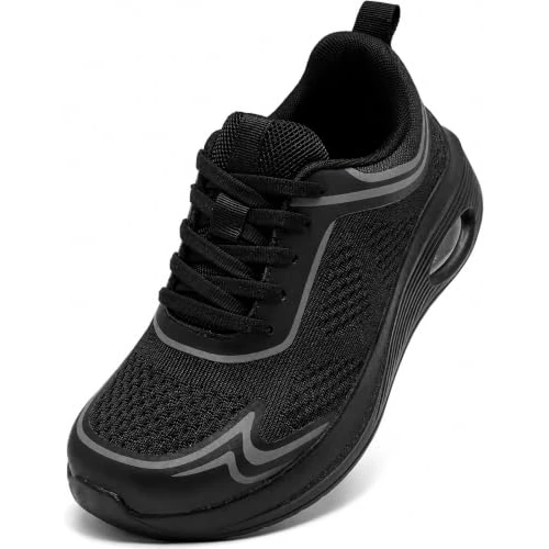 Offre limitée : Baskets Femme Larges Sneakers Antidérapantes et Confortables Noir 39EU | Chaussures larges, Respirant, Semelle Antidérapante, Confort pour Marche Quotidienne Outdoor de Running de 56.99 € à 45.99 € (19% de remise)