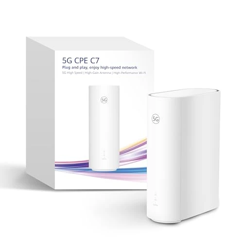 Tijdelijke aanbieding: 5G CPE C7, SIM-router, Wi-Fi 6 AX3000, tot 5,8 Gbps, 2X Gigabit LAN van 199.99 € naar 199.99 € (0.00% korting)