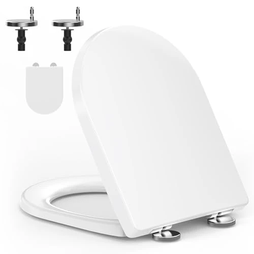 Offerta a tempo: YEAUPE PRO Tavoletta WC Forma D Lungo in PP con Chiusura Ammortizzata - 35% da 25.99 € a 16.99 €