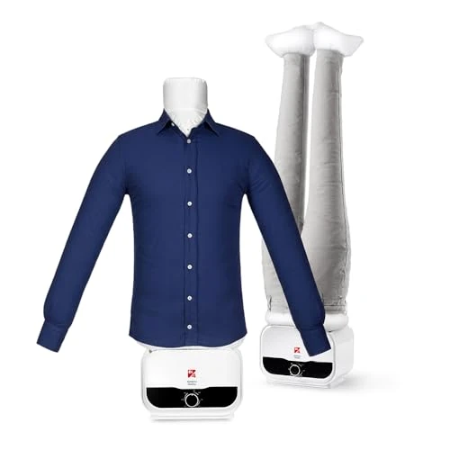 Zeitlich begrenztes Angebot: Di4 2-in-1 Dampfbügel- und Trocknungsmannequin Vapissimo VestiDry, 1400W, entfernt Falten, desodoriert und neutralisiert Gerüche, 3-Stunden-Timer, Größen S bis XXL, Hosenaufsatz enthalten von 99.00 € auf 99.00 € (0.00% Rabatt)